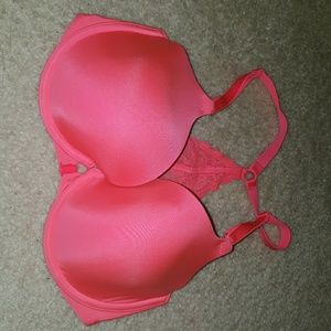 Body by Victoria coral demi front close bra